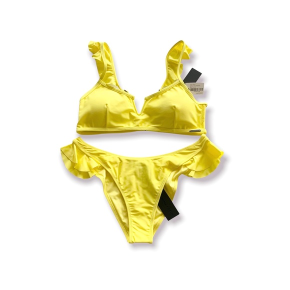 🌸New🌸 2pk Kendall + Kylie Swimwear Bikini Set Size M & XL NWT - Picture 10 of 10